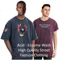 Acid Wash Clothing - T-shirt - Hoodie Manufacturer